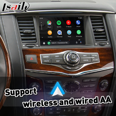 واجهة Lsailt Wireless Android Auto Carplay لشركة Infiniti QX80 2013-2017