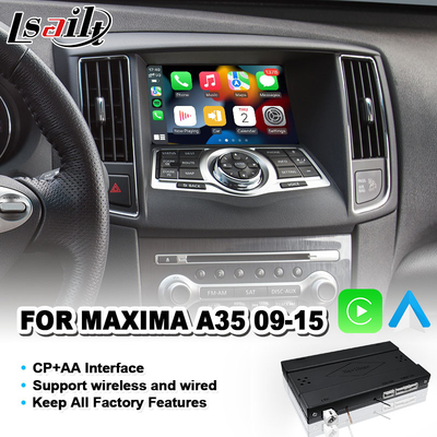 اندرويد أوتو OEM التكامل واجهة الفيديو Carplay لسنة 2009-2015 نيسان ماكسيما A35
