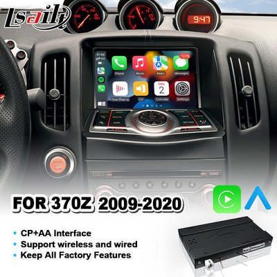 واجهة Carplay اللاسلكية Android Auto Mirrorlink لعام 2009-2020 نيسان 370Z GT Nismo