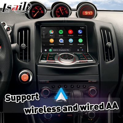 واجهة Carplay اللاسلكية Android Auto Mirrorlink لعام 2009-2020 نيسان 370Z GT Nismo