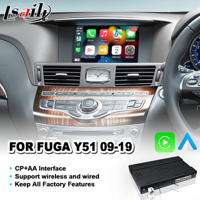 اندرويد أوتو OEM التكامل واجهة الفيديو Carplay لسنة 2009-2019 نيسان فوغا Y51