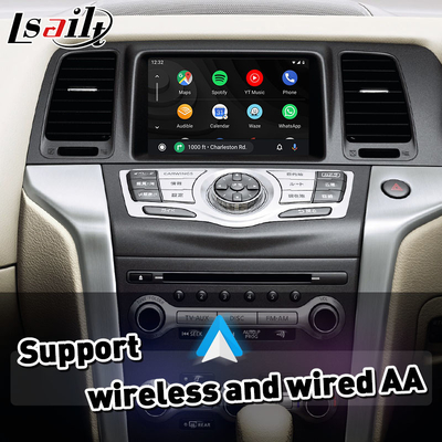 واجهة الفيديو اللاسلكية Carplay OEM التكامل Android Auto لنيسان مورانو Z51 2011-2014