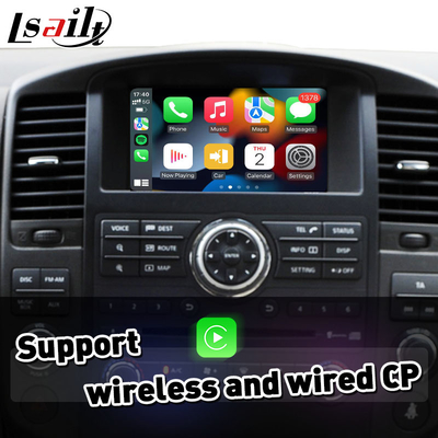 واجهة Carplay اللاسلكية لاندرويد أوتو لشركة نيسان Pathfinder R51 Navara D40 لعام 2008-2013
