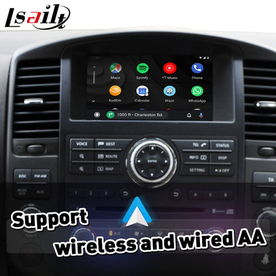 واجهة Carplay اللاسلكية لاندرويد أوتو لشركة نيسان Pathfinder R51 Navara D40 لعام 2008-2013
