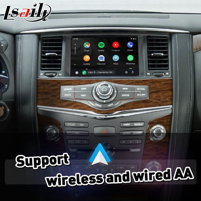 واجهة آلية لاسلكية لـ Carplay Android لـ 2011-2017 Nissan Patrol Y62