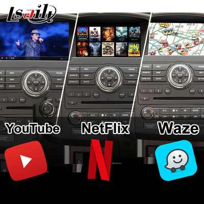 Lsailt OEM التكامل واجهة الفيديو المتعددة الأندرويد لـ Pathfinder R51 نيسان نافارا D40 CarPlay& Android Auto Retrofit
