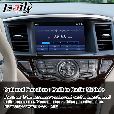 Lsailt Android Video Interface لنيسان باثفايندر R52 مع Wireless Carplay Android Auto