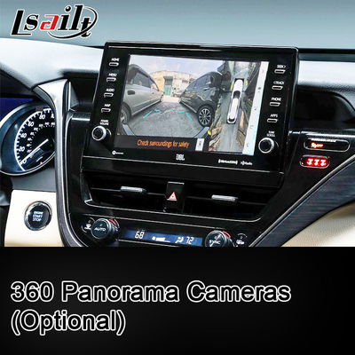 Lsailt 8G CarPlay اللاسلكي وحدة أنظمة التسلية الإلكترونية لتويوتا كامري TOUCH3 2018-2021 سيينا دعم YouTube و NetFlix و 360 كاميرا