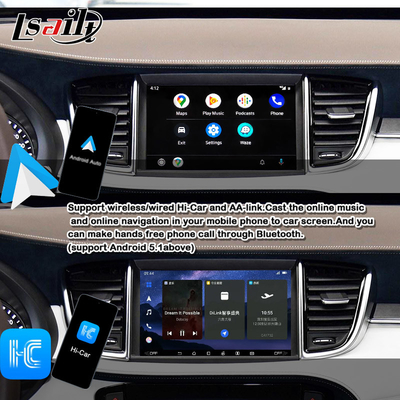 8+128G Android Navigation Box وحدة المعلومات والترفيه لشركة Infiniti QX50 2018-2020 EX QX80 مع CarPlay اللاسلكي، واجهة Android