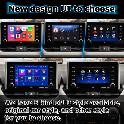 8+128GB أندرويد 13 Carplay واجهة أندرويد For Toyoat RAV4 2019 To Present Touch N Go 3