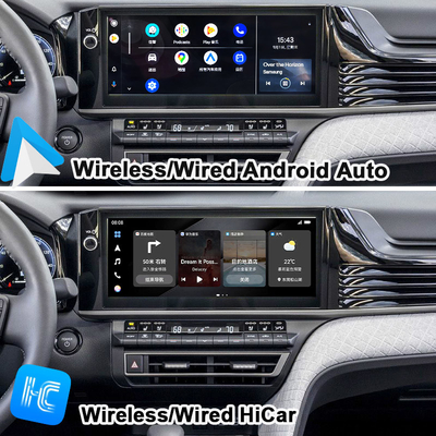 واجهة الفيديو الوسائط المتعددة أندرويد 13 لتويوتا كامري 2025 سيينا RAV-4 OEM Module Infotainment Retrofit مدرج YouTube ، NetFlix ، Google Play