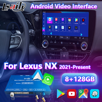 واجهة الفيديو لنظام Carplay المتعدد الوسائط لليكسوس NX NX200 NX250 NX350 NX350h NX400h NX450h