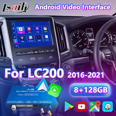واجهة الفيديو الالكترونية الالكترونية لسيارة تويوتا لاند كروزر LC 200 GXL VX VXR VX-R Sahara LC200