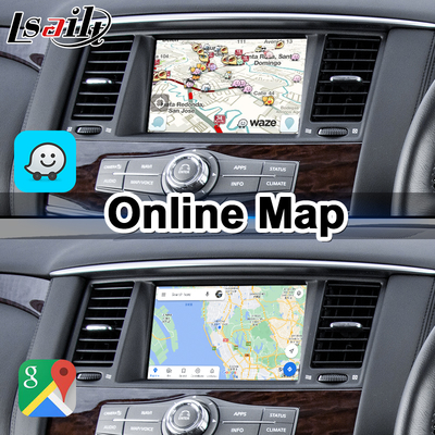 واجهة فيديو الوسائط المتعددة بنظام Android من Lsailt لسيارة Nissan Patrol Y62 الإصدار الأسترالي 2020-حتى الآن