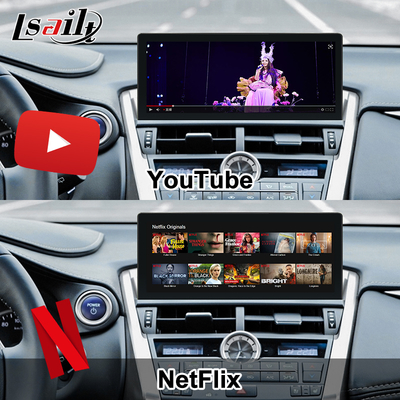 شاشة ليكسوس أندرويد مع CarPlay اللاسلكي و أندرويد أوتو 10.25 بوصة شاشة لمسة