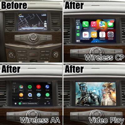 نيسان باترول أرمادا Y62 2011-2017 Android Auto Video Interface Wireless Carplay