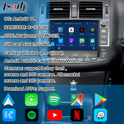 Android 13 واجهة الوسائط المتعددة لتويوتا كراون S200 URS206 2008-2012 نموذج وحدة ترقية أندرويد تضم YouTube و NetFlix و Google Map