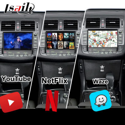 Android 13 واجهة الوسائط المتعددة لتويوتا كراون S200 URS206 2008-2012 نموذج وحدة ترقية أندرويد تضم YouTube و NetFlix و Google Map