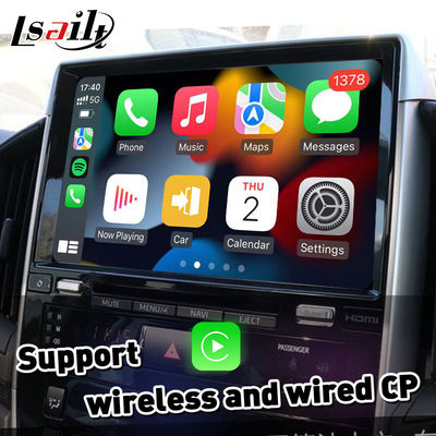 4 + 64GB GXR GPS Navigation Box ، واجهة Android Carplay لتويوتا لاند كروزر LC200 GX-R