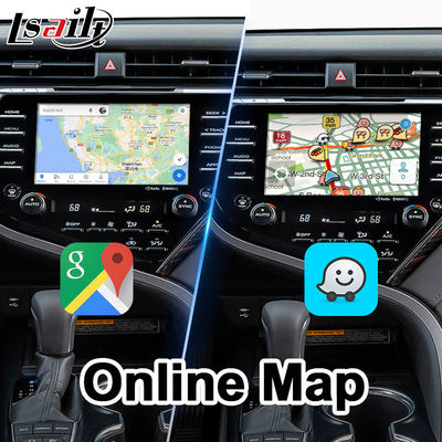 Andorid Carplay مربع الملاحة للسيارات واجهة الفيديو المتعددة الوسائط لتويوتا كامري