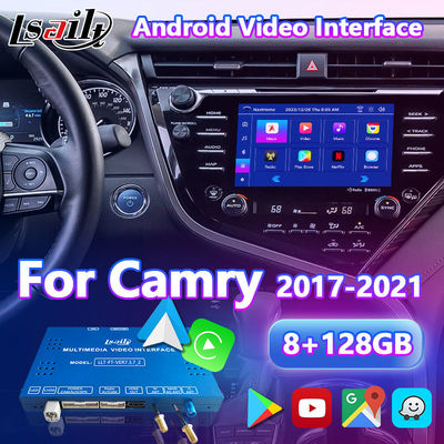 Andorid Carplay مربع الملاحة للسيارات واجهة الفيديو المتعددة الوسائط لتويوتا كامري