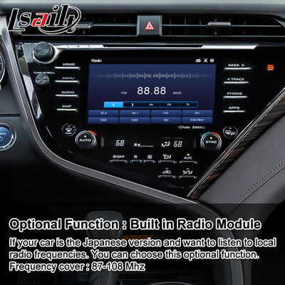 Andorid Carplay مربع الملاحة للسيارات واجهة الفيديو المتعددة الوسائط لتويوتا كامري
