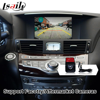 واجهة CarPlay لسيارات إنفينيتي Q70 Q70L M35 M45 Fuga 2009-2019 محول Android Auto اللاسلكي دمج انعكاس الهاتف المحمول، درجة حرارة التيار المتردد