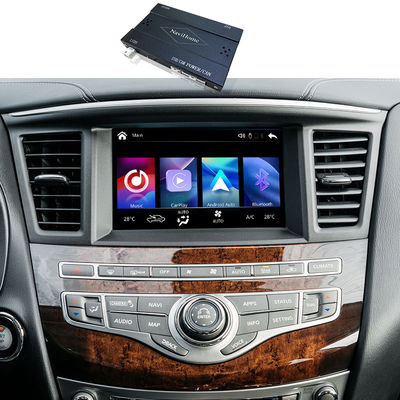 واجهة CarPlay لسيارة إنفينيتي QX60 JX35 2008-2017، ترقية CarPlay، وحدة Android Auto، النسخ المتطابق، درجة حرارة مكيف الهواء