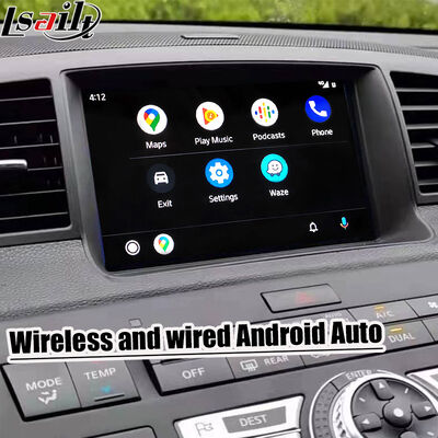 شاشة Lsailt مقاس 8 بوصات CarPlay لسيارة Nissan Fuga (Y50) Infiniti 350GT 2005-2008 Android Auto، انعكاس، شاشة لمس عالية الدقة