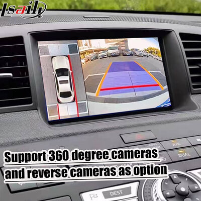 شاشة Lsailt مقاس 8 بوصات CarPlay لسيارة Nissan Fuga (Y50) Infiniti 350GT 2005-2008 Android Auto، انعكاس، شاشة لمس عالية الدقة