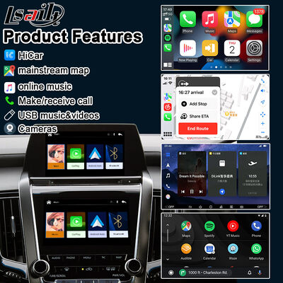 Lsailt Apple CarPlay Android Auto Module for Crown S220 GSW224 2018-2022 التكامل الهاتف المحمول المرآة، الكاميرا العكسية