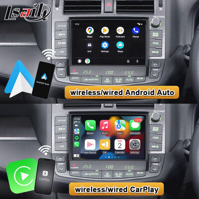 صندوق Apple CarPlay لاسلكي لـ Crown S200 RS204 GWS204 URS204 URS206 Majesta XV Athlete Saloon Toyota متكامل مع Android Auto