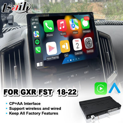 واجهة Lsailt Carplay لسيارة تويوتا لاند كروزر LC 200 GXR GX-R LC200 FST موديل 2018-2022