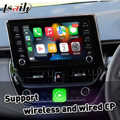 واجهة Lsailt اللاسلكية Android Auto Carplay لسيارات تويوتا كورولا أوريس موديل 2018 وما بعده
