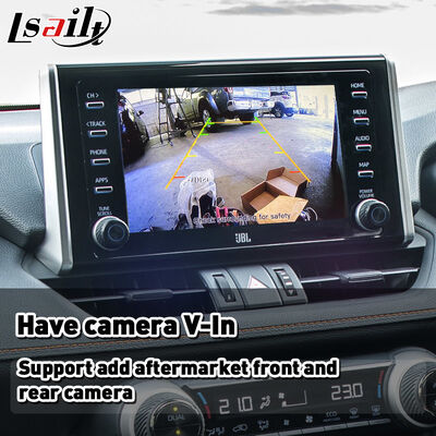 واجهة Lsailt اللاسلكية Android Auto Carplay لسيارات تويوتا RAV4 ماجستي 2018-2023