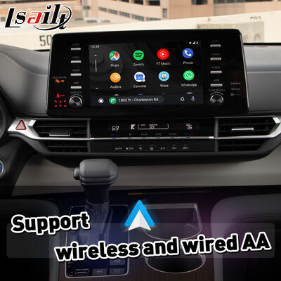 واجهة Lsailt اللاسلكية Android Auto Carplay لسيارات تويوتا سيينا LE XLE XSE موديل 2021 وما بعده