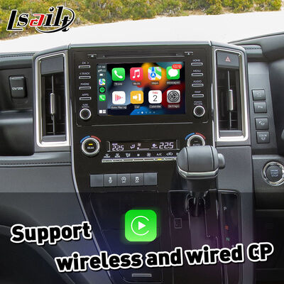 واجهة Lsailt Wireless Android Auto Carplay لسيارة تويوتا غرانفيا لعام 2019