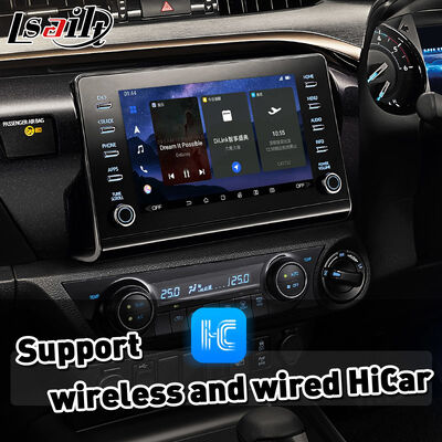 واجهة Lsailt اللاسلكية Android Auto Carplay لسيارات تويوتا هايلكس 2019-الحالي