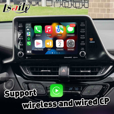 واجهة Lsailt اللاسلكية Android Auto Carplay لسيارات تويوتا C-HR CHR موديل 2020 وما بعده
