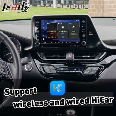 واجهة Lsailt اللاسلكية Android Auto Carplay لسيارات تويوتا C-HR CHR موديل 2020 وما بعده