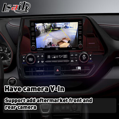 واجهة Lsailt Wireless Android Auto Carplay لسيارة تويوتا هايلاندر الحالية لعام 2020