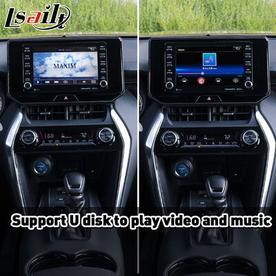 واجهة Lsailt اللاسلكية لنظام Android Auto و Carplay لسيارات تويوتا فينيزا وهاريير موديلات 2020 وما بعدها