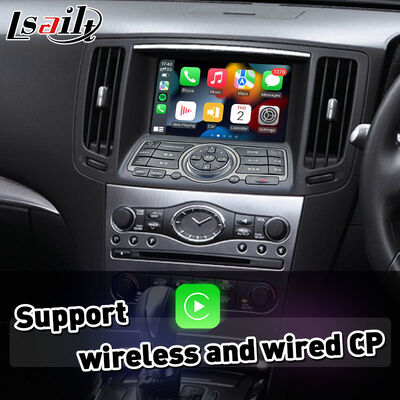 واجهة Lsailt اللاسلكية للروبوت Auto Carplay لسنة 2007-2014 نيسان سكايلاين 370GT 350GT V36