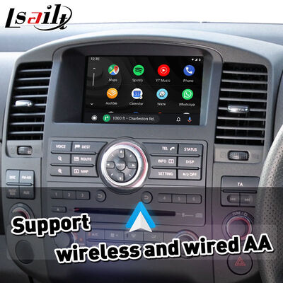 واجهة Lsailt Wireless Android Auto Carplay لعام 2010-2015 نيسان نافارا D40
