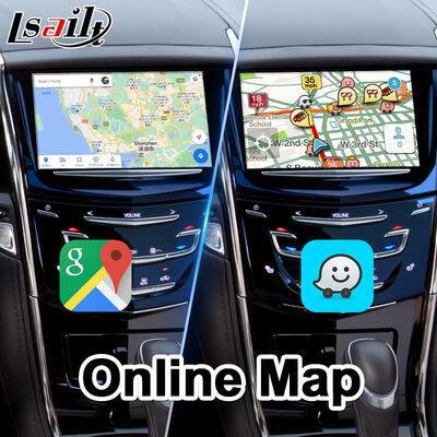 واجهة الفيديو الوسائط المتعددة لـ Lsailt Android Carplay لـ Cadillac ATS CUE System 2014-2019