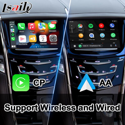واجهة الفيديو للملاحة على أندرويد لـ 2014-2019 كاديلاك ATS CUE System مع Carplay