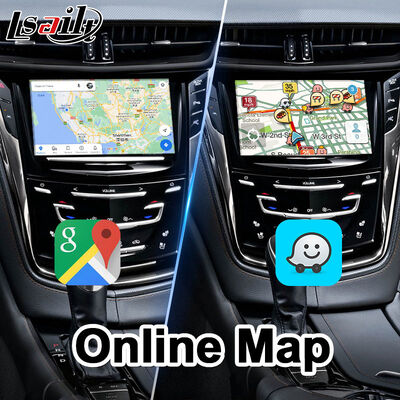 واجهة وسائط متعددة Lsailt Android Carplay للفيديو لنظام Cadillac CTS CUE من 2013-2019