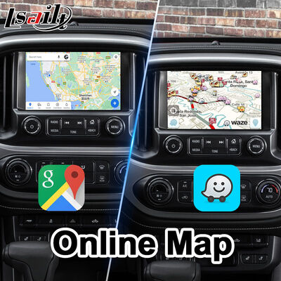 واجهة فيديو الوسائط المتعددة Lsailt Android لسيارة GMC Canyon موديل 2015-2020 بنظام Intellilink مع Carplay