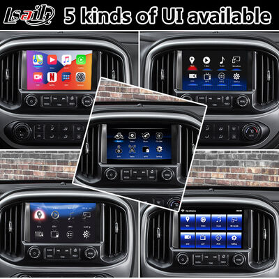 واجهة فيديو الوسائط المتعددة Lsailt Android لسيارة GMC Canyon موديل 2015-2020 بنظام Intellilink مع Carplay