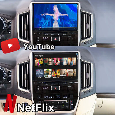 واجهة ترقية Lsailt Android CarPlay لسيارة لاند كروزر GX_R GXR 2020-2021 صندوق ملاحة GPS، وحدة Android Auto